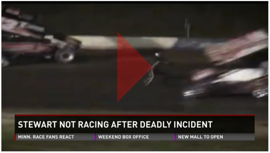 Kare11-video-Tony-Stewart-NASCAR-Racing-MInnesota-Midwest-crash-incident-accident-local-race-fans-Elko-Speedway